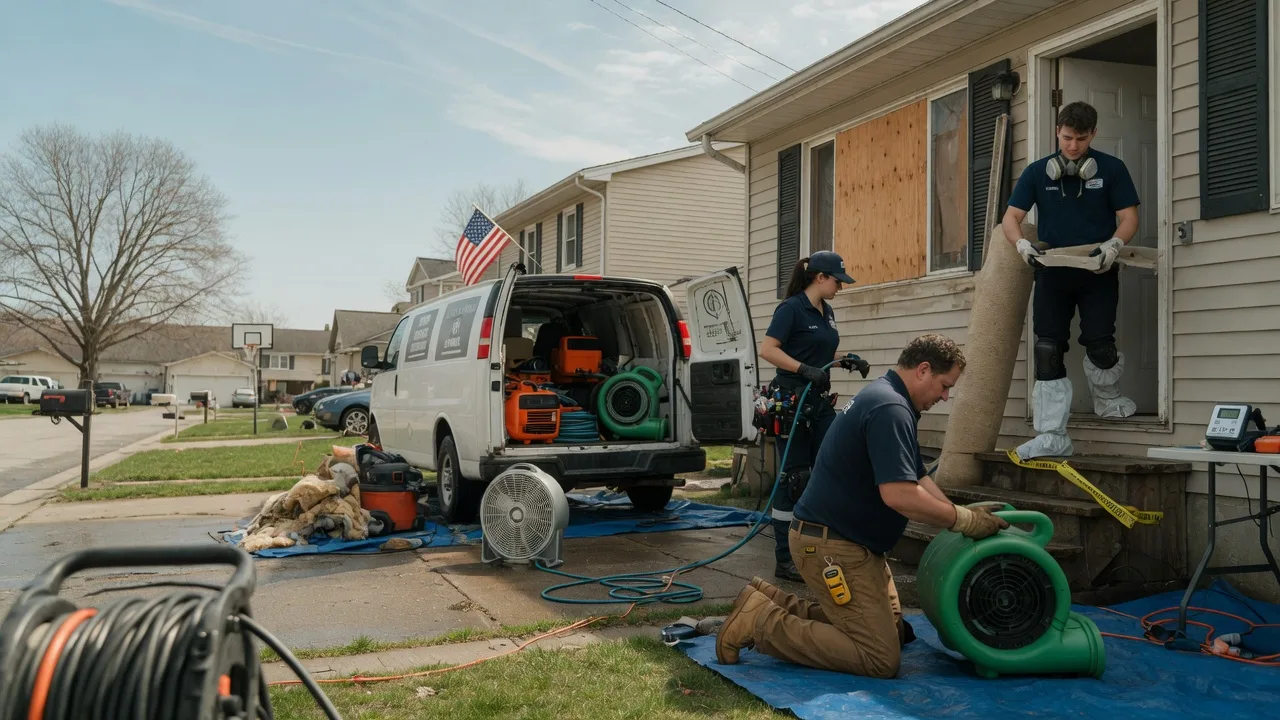 Water Damage Restoration in Osseo, WI near me